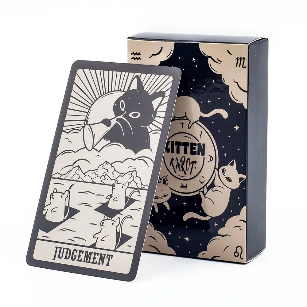 78 Card Deck Kitten Tarot Cards