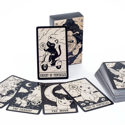 78 Card Deck Kitten Tarot Cards