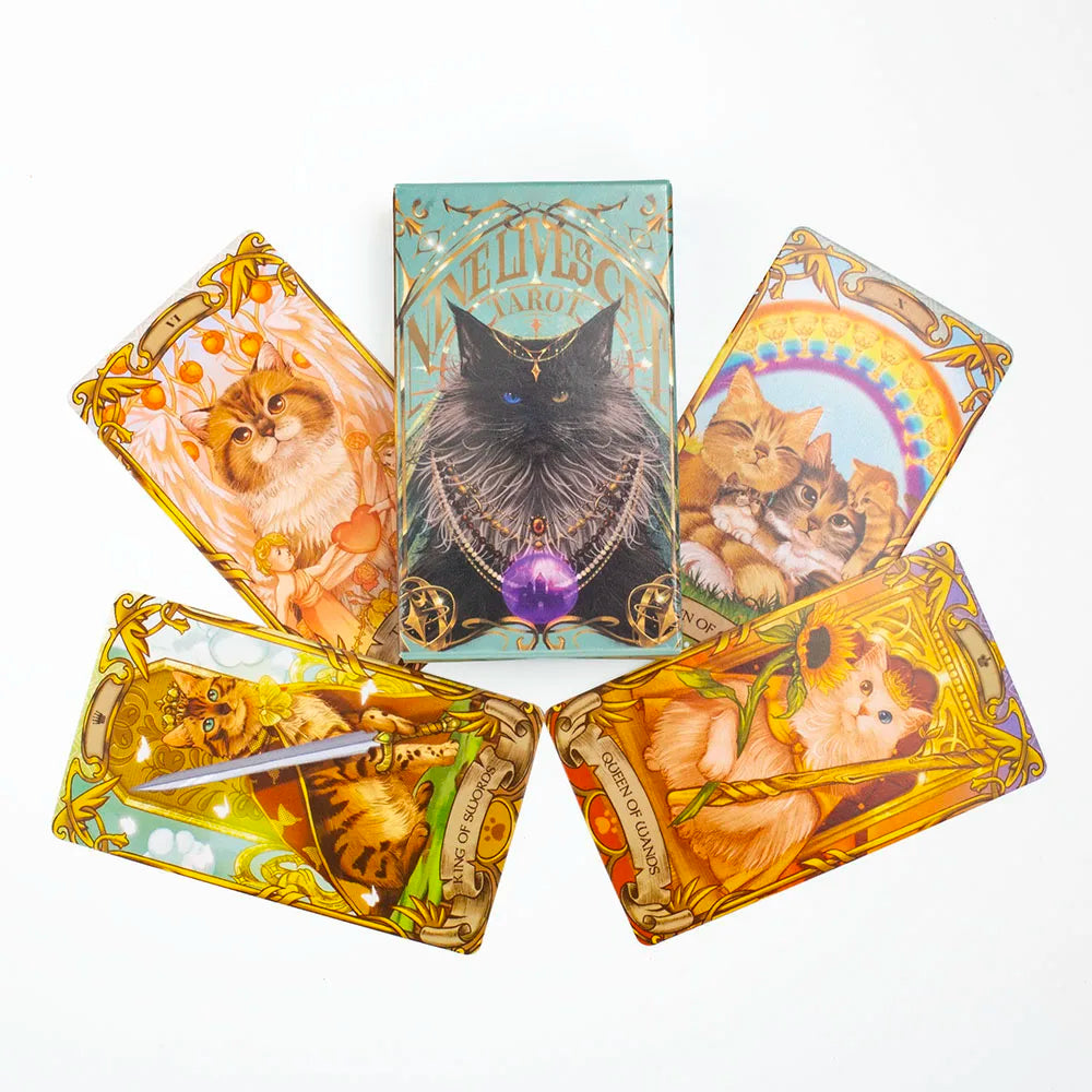 78 Card Deck Kitten Tarot Cards
