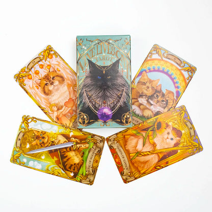 78 Card Deck Kitten Tarot Cards