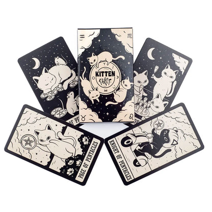 78 Card Deck Kitten Tarot Cards