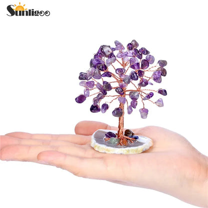 Super Mini Crystal Money Tree