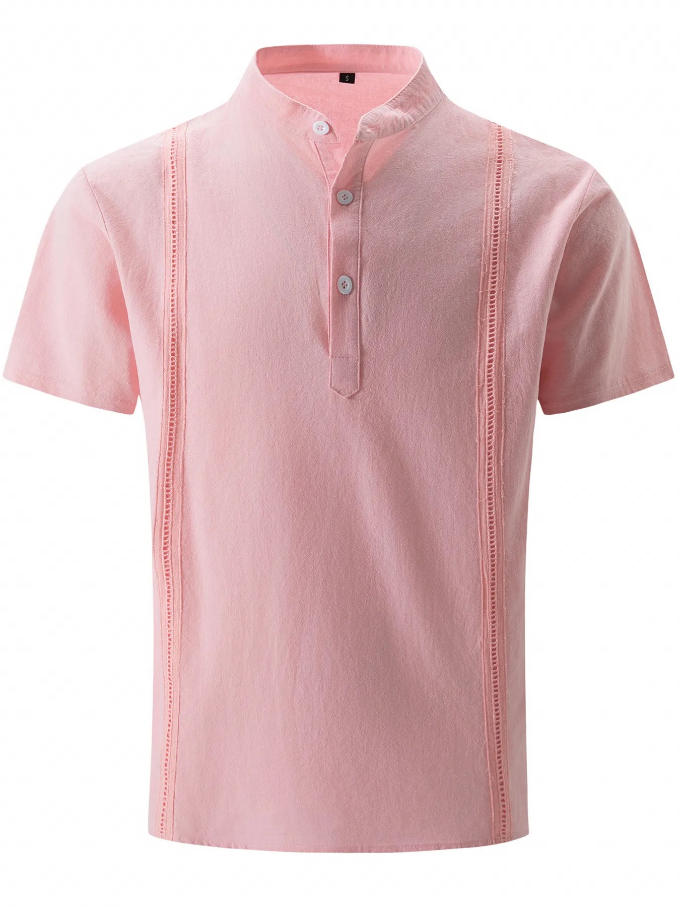 Men's Full Size Button Detail Short Sleeve Shirt Plus Size - Treasured Gift's & More