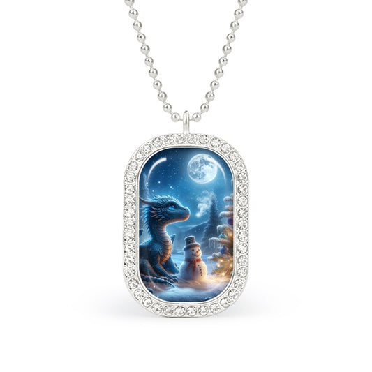 T&G Christmas Dragon Necklace - Just $16.30! Shop now at Treasured Gift's & More