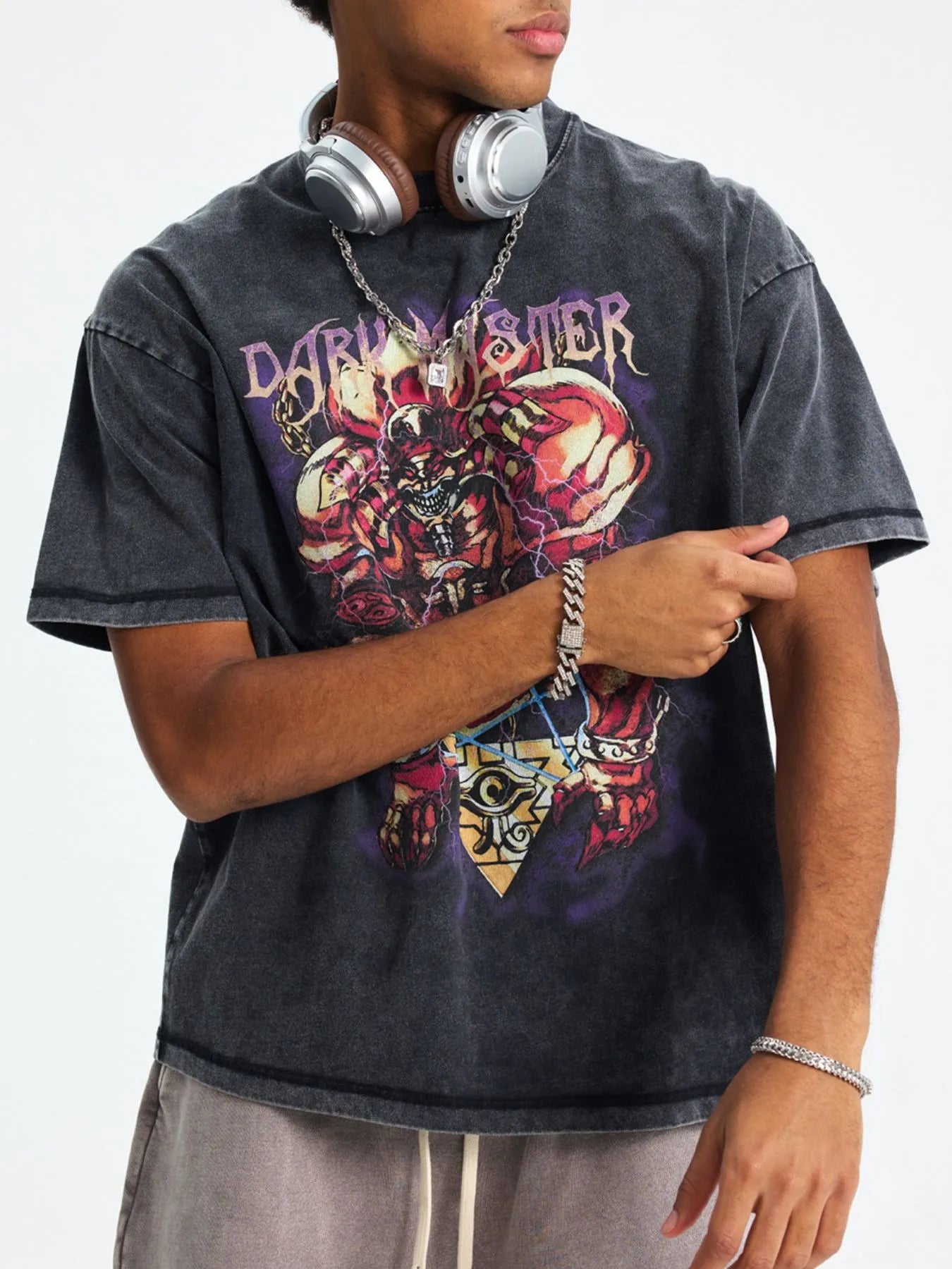 Men's Graphic Round Neck Short Sleeve T-Shirt - Treasured Gift's & More