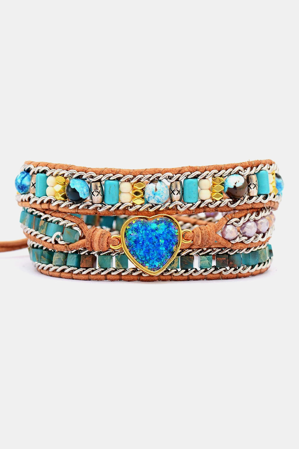 Heart Layered Bracelet - Treasured Gift's & More