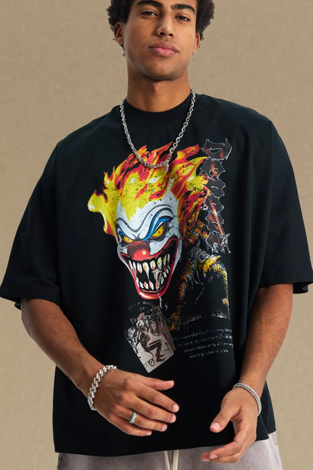 Men's Graphic Round Neck Half Sleeve T-Shirt - Treasured Gift's & More