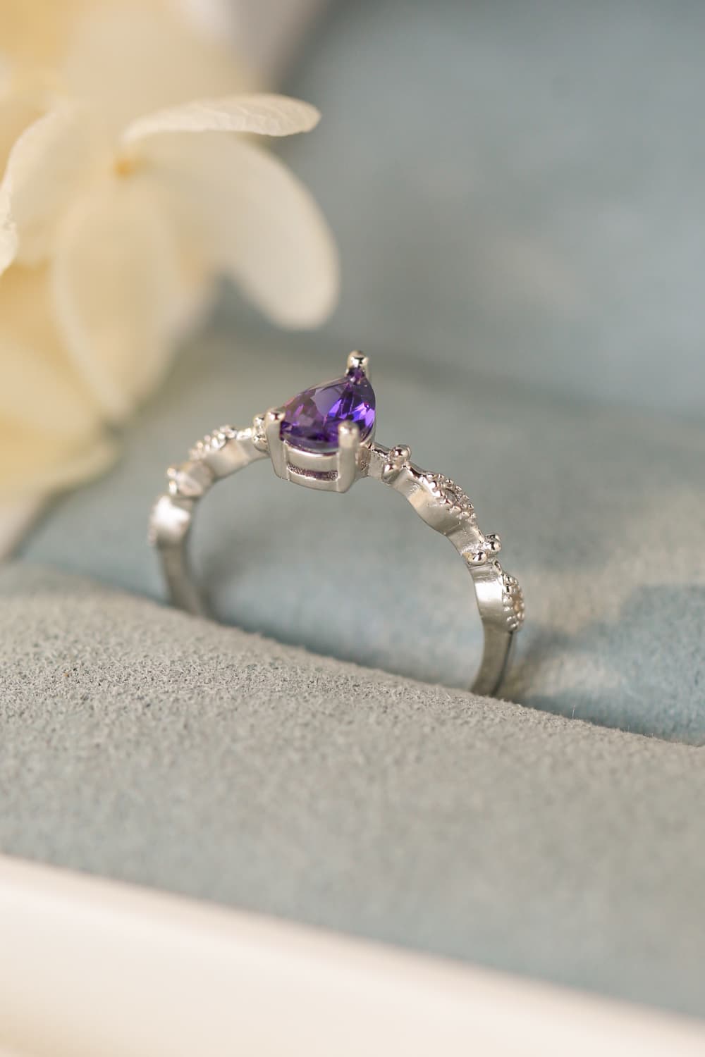Amethyst 925 Sterling Silver Ring - Treasured Gift's & More