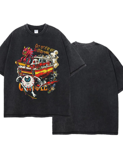 Men's Round Neck Half Sleeve Graphic T-Shirt - Treasured Gift's & More