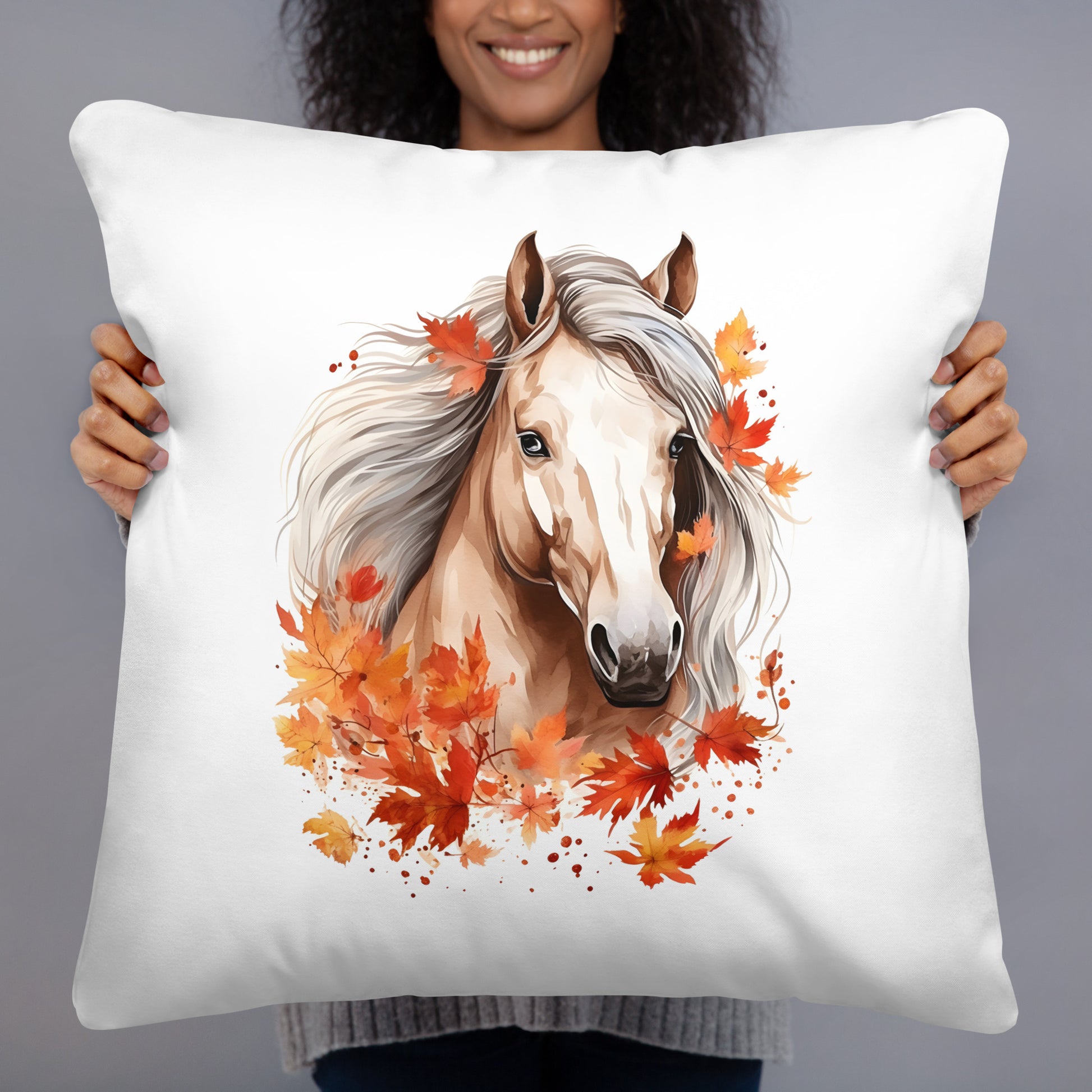 T&G Fall Horse Basic Pillow4 - Just $20! Shop now at Treasured Gift's & More