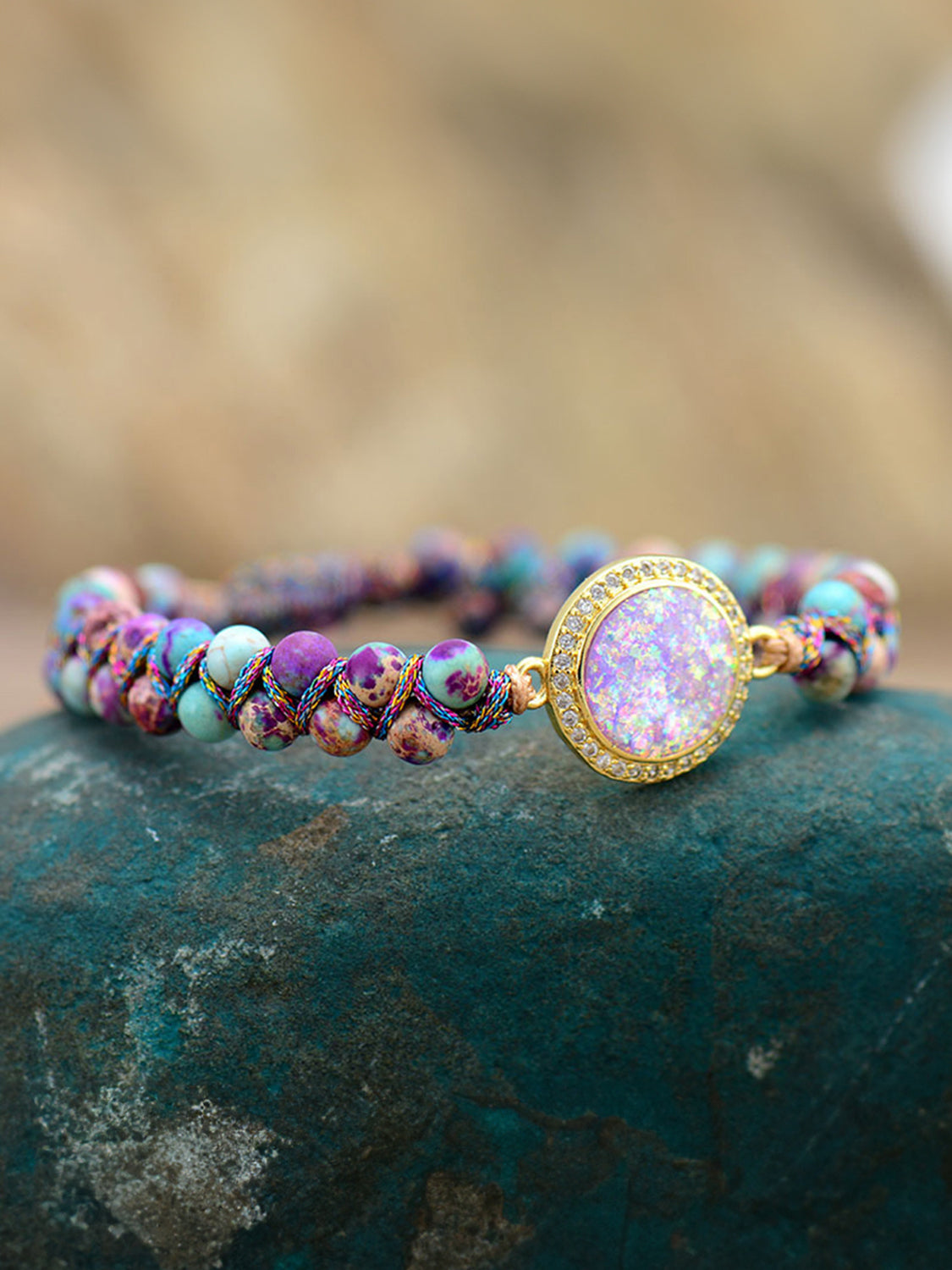 Imperial Jasper Beaded Bracelet - Treasured Gift's & More