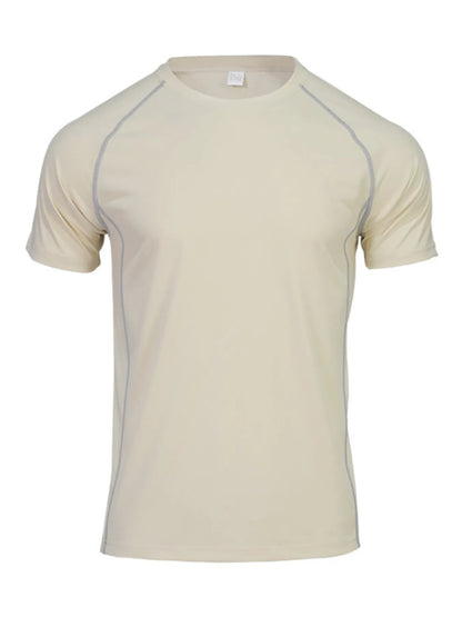 Men's Full Size Round Neck Short Sleeve T-Shirt and Shorts Set Plus Size - Treasured Gift's & More