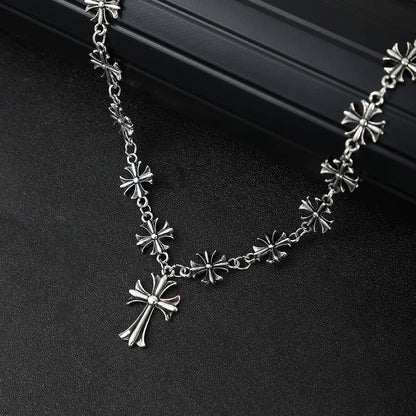 Cross Pendant Alloy Necklace - Treasured Gift's & More