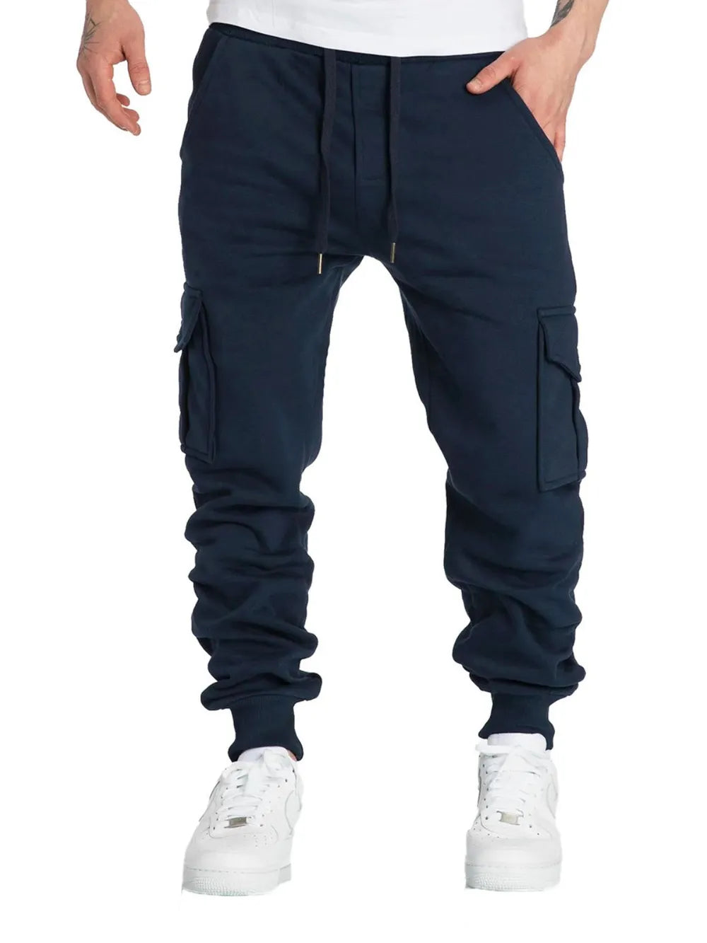Men's Drawstring Pants with Pockets - Treasured Gift's & More