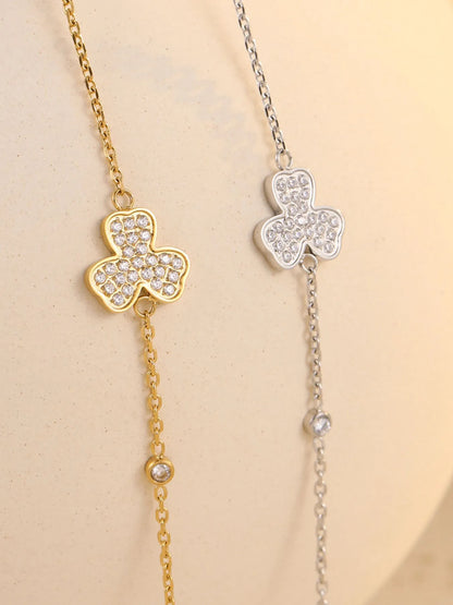 Stainless Steel Zircon Bracelet - Treasured Gift's & More