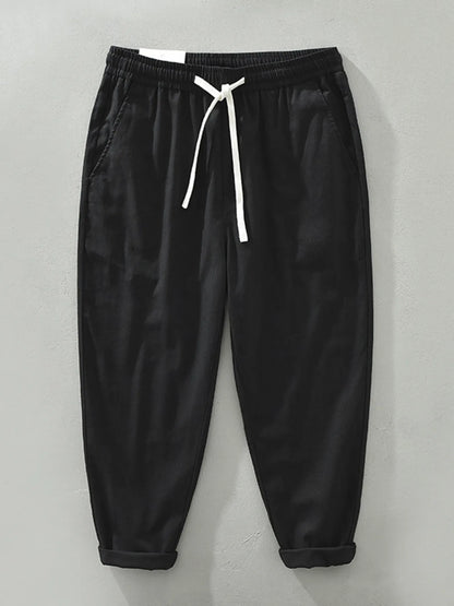 Men's Full Size Drawstring Loose Fit Joggers Plus Size - Treasured Gift's & More