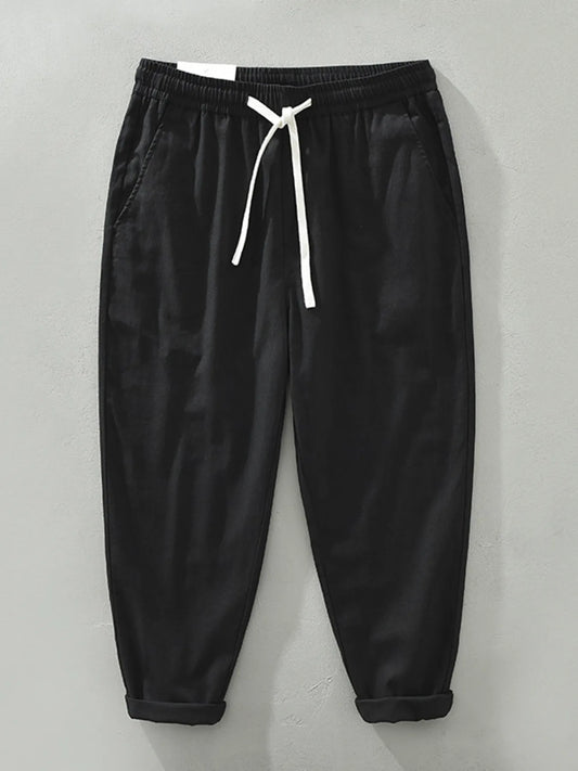Men's Full Size Drawstring Loose Fit Joggers Plus Size - Treasured Gift's & More