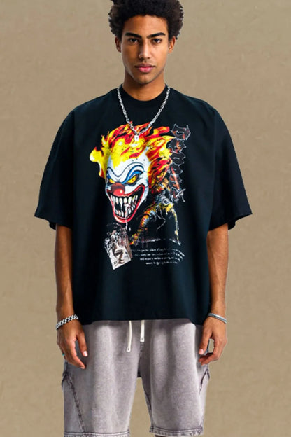 Men's Graphic Round Neck Half Sleeve T-Shirt - Treasured Gift's & More