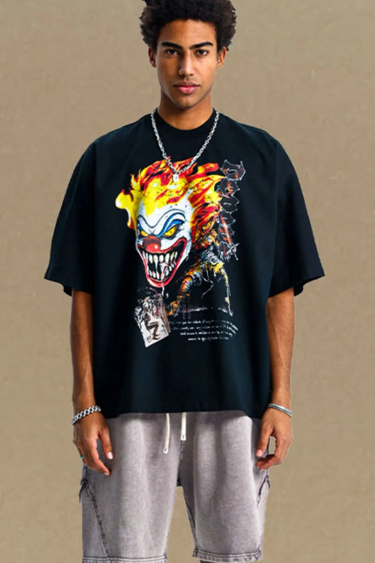 Men's Graphic Round Neck Half Sleeve T-Shirt - Treasured Gift's & More