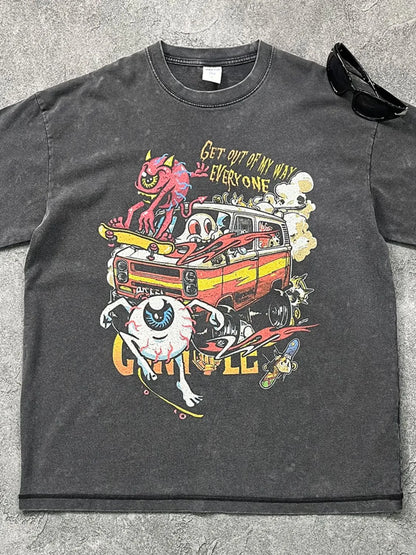 Men's Round Neck Half Sleeve Graphic T-Shirt - Treasured Gift's & More