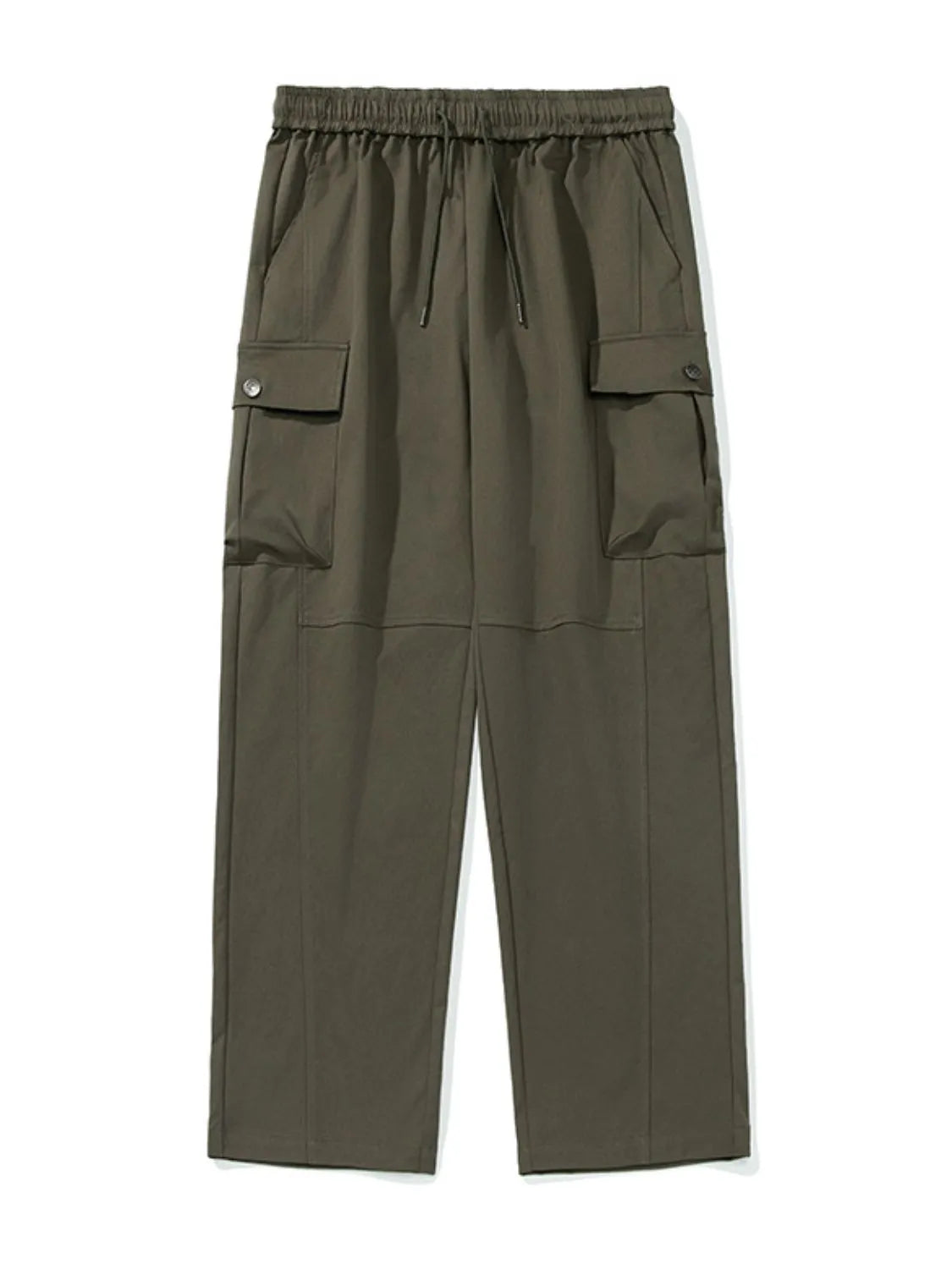 Men's Plus Size Drawstring Pants with Pockets - Treasured Gift's & More