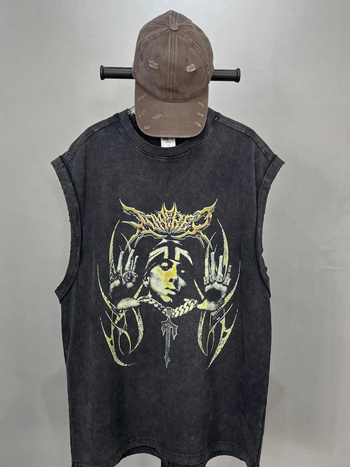 Men's Graphic Round Neck Tank - Treasured Gift's & More