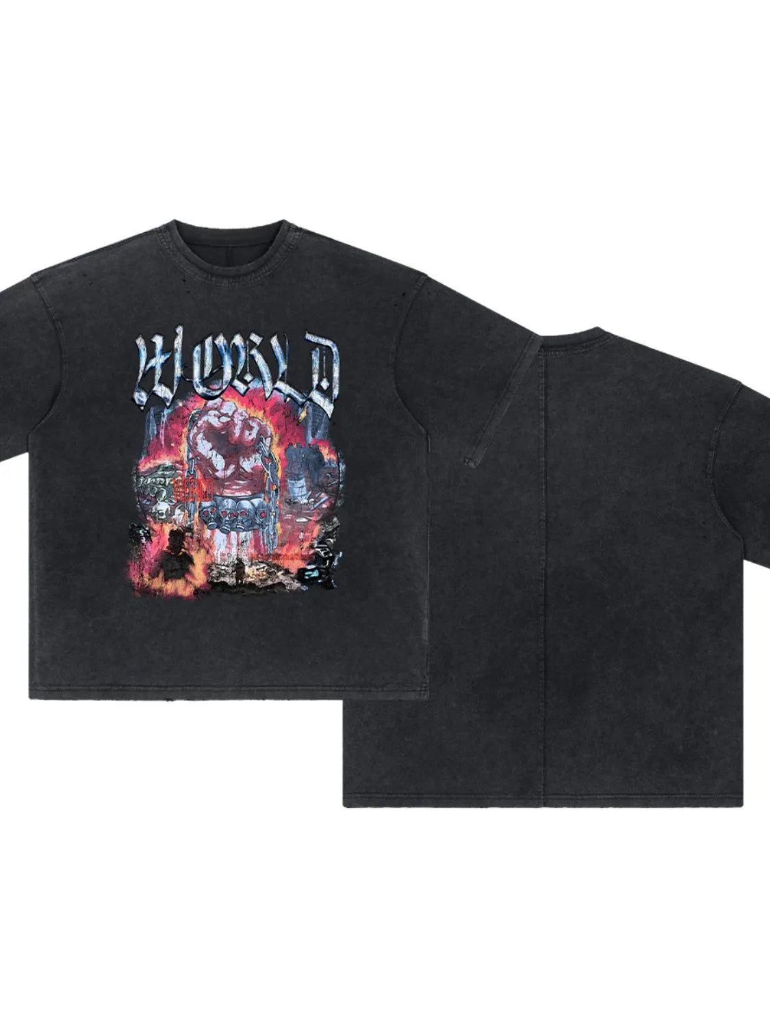 Men's Graphic Round Neck Half Sleeve T-Shirt - Treasured Gift's & More