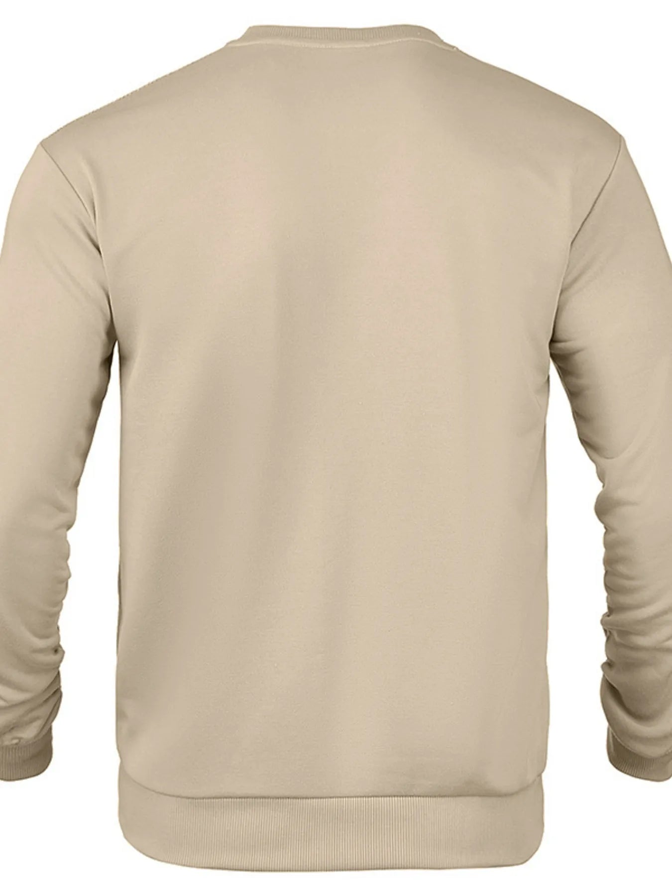 Men's Full Size Round Neck Long Sleeve Sweatshirt Plus Size - Treasured Gift's & More