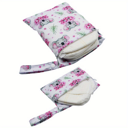 Adorable Koala Print Diaper Bags