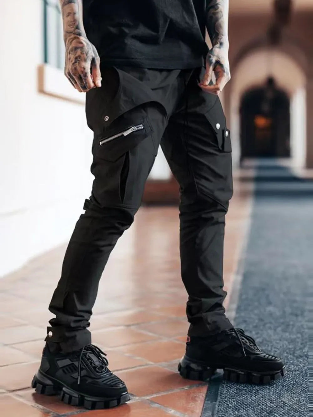 Men's Plus Size Pants with Cargo Pockets - Treasured Gift's & More