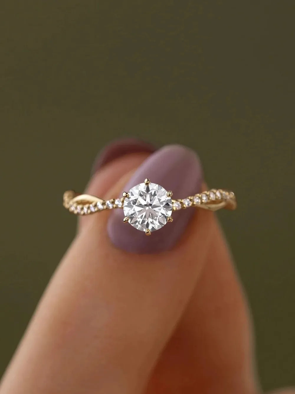 925 Sterling Silver Inlaid Zircon Ring - Treasured Gift's & More