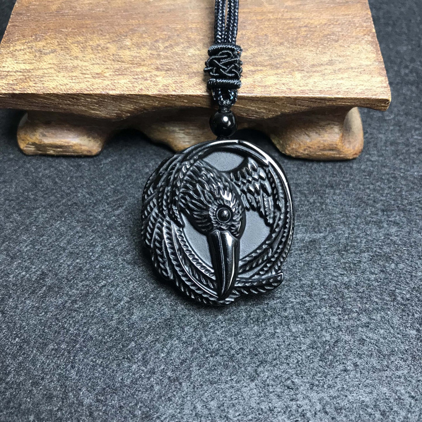 Natural Obsidian Necklace