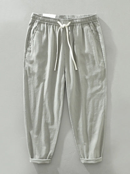 Men's Full Size Drawstring Loose Fit Joggers Plus Size - Treasured Gift's & More