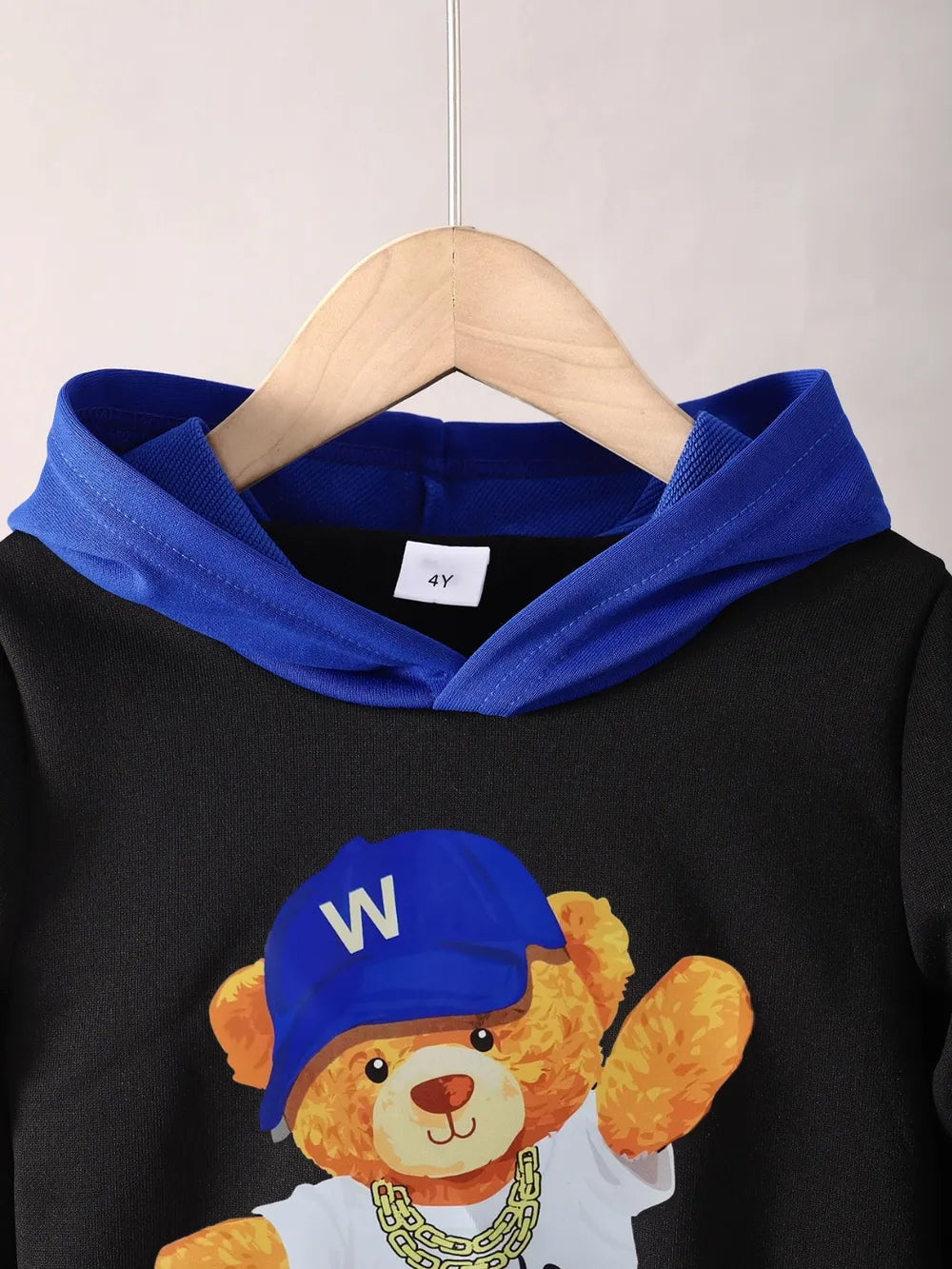 Children's Cartoon Graphic Hoodie and Pants Set - Treasured Gift's & More