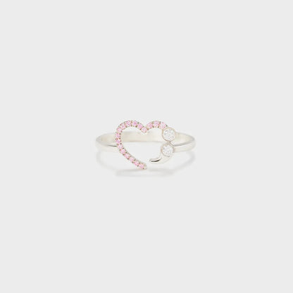 925 Sterling Silver Inlaid Zircon Ring - Treasured Gift's & More