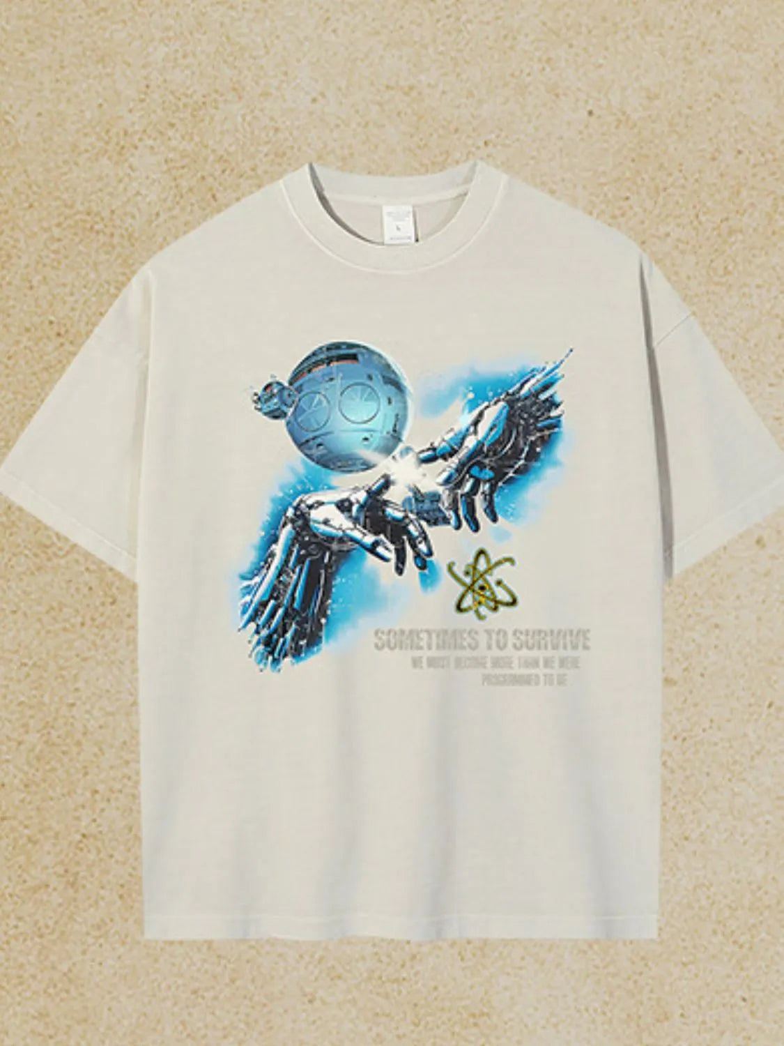 Men's Graphic Round Neck Half Sleeve T-Shirt - Treasured Gift's & More
