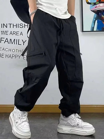 Men's Plus Size Drawstring Loose Fit Pants - Treasured Gift's & More