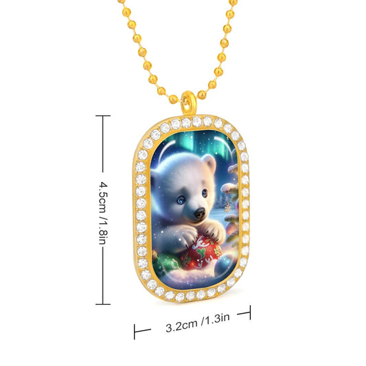 T&G Xmas Polar Bear Necklace - Just $19.66! Shop now at Treasured Gift's & More