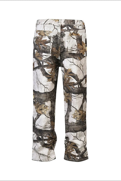 Men's Printed Straight Leg Jeans - Treasured Gift's & More