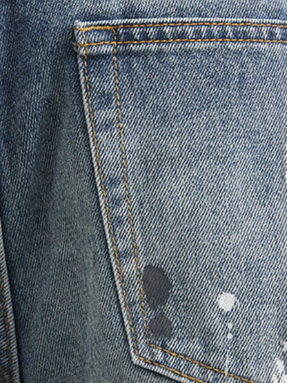Men's Distressed Paint Splatter Relaxed Fit Jeans - Treasured Gift's & More