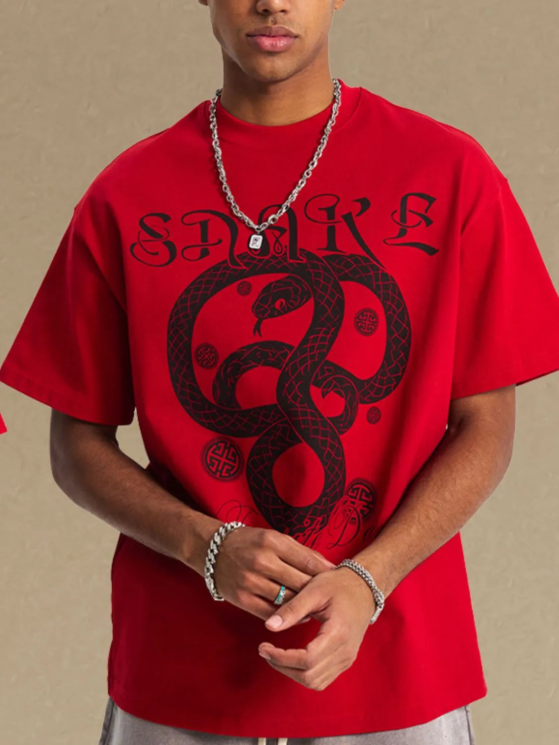 Men's Graphic Round Neck Half Sleeve T-Shirt - Treasured Gift's & More