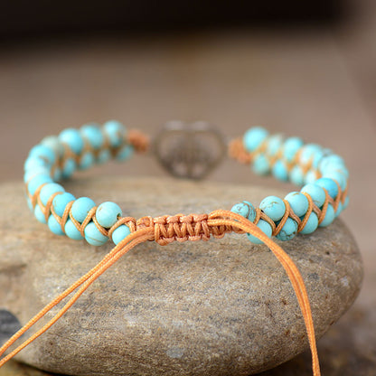 Turquoise Beaded Bracelet - Treasured Gift's & More