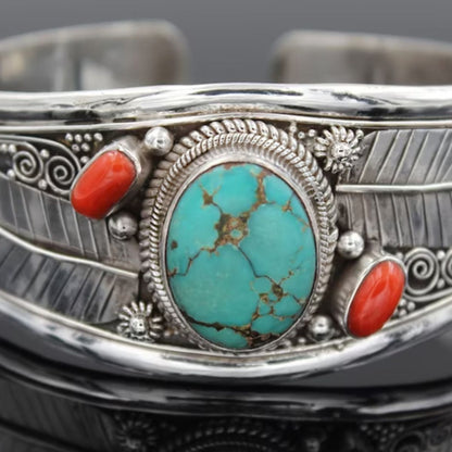 Turquoise Open Bracelet - Treasured Gift's & More