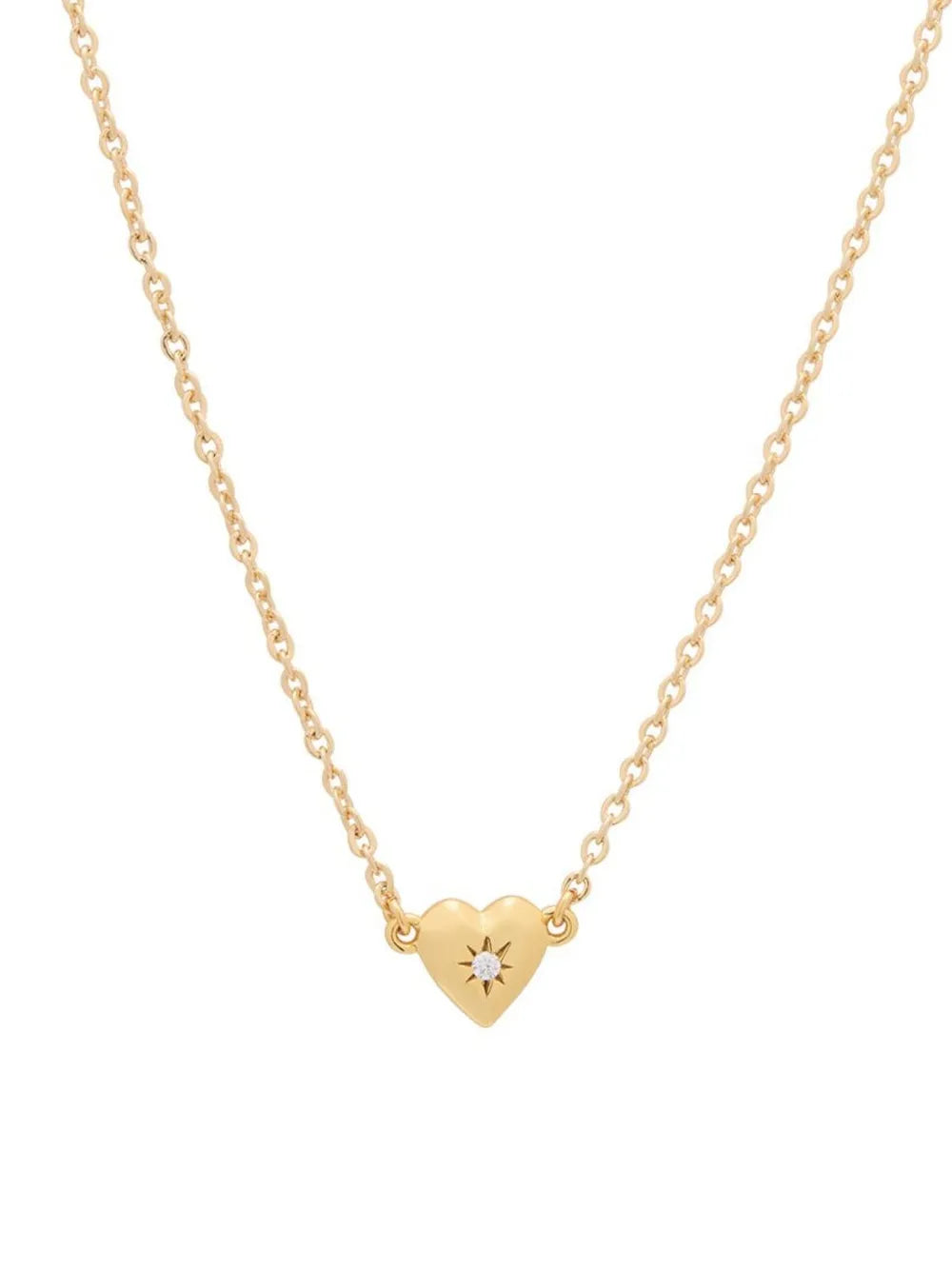 Zircon Heart Pendant Necklace - Treasured Gift's & More