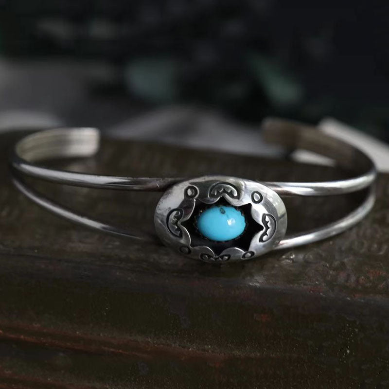 Turquoise Open Bracelet - Treasured Gift's & More