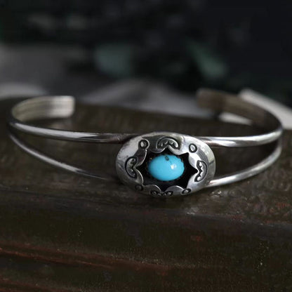 Turquoise Open Bracelet - Treasured Gift's & More