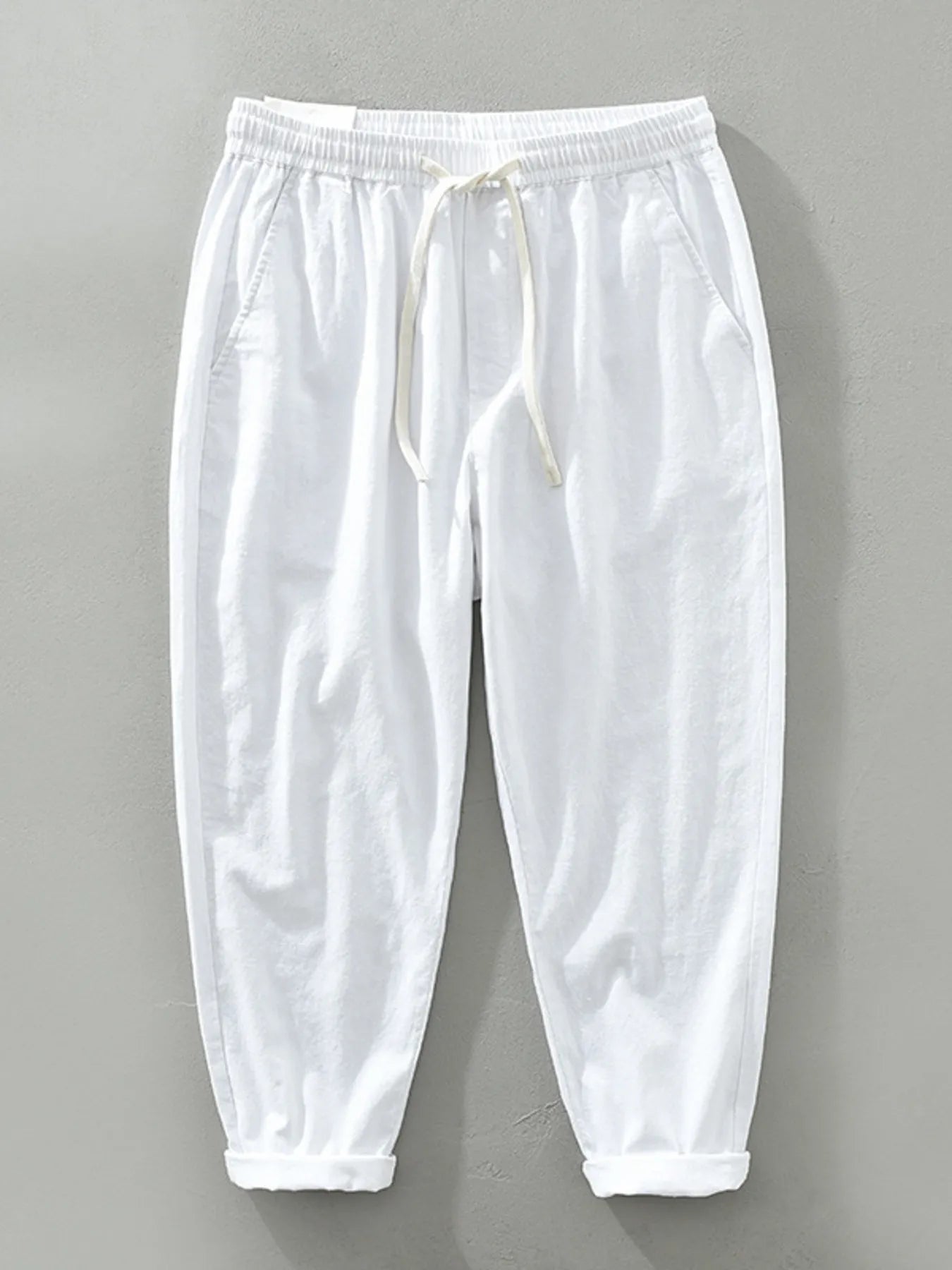 Men's Full Size Drawstring Loose Fit Joggers Plus Size - Treasured Gift's & More