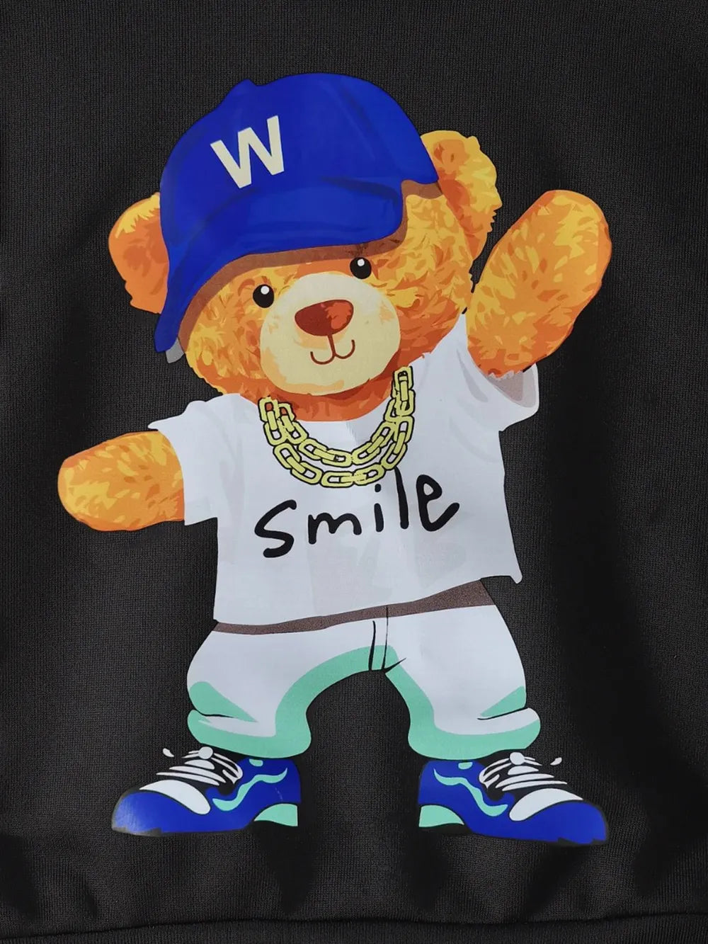 Children's Cartoon Graphic Hoodie and Pants Set - Treasured Gift's & More