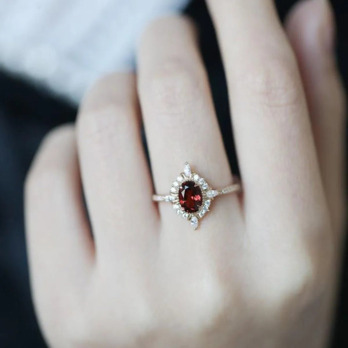 925 Sterling Silver Zircon Ring - Treasured Gift's & More