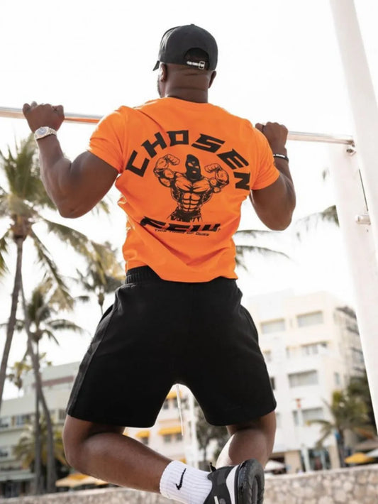 Men's Graphic Round Neck Short Sleeve T-Shirt - Treasured Gift's & More